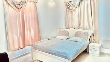 Apartemen Standar | 2 kamar tidur dan Wi-Fi gratis