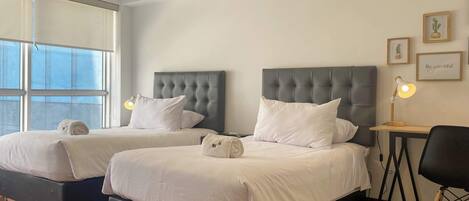 2 多间卧室、办公桌、熨斗/熨衣板、WiFi