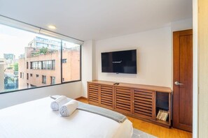 1 soveværelse, skrivebord, strygejern/strygebræt, Wi-Fi