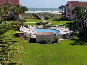 Condo, 2 Bedrooms | Pool | A heated pool - Sea Place 13238 - New 2 Bedroom Condo by RedAwning (St. Augustine)