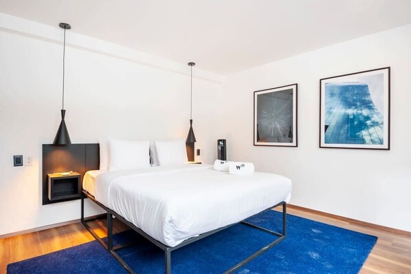 1 bedroom, iron/ironing board, travel crib, WiFi