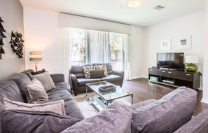 Stadtwohnung, 3 Schlafzimmer | Wohnbereich