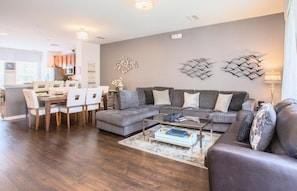 Living area - Vista Cay Casa Bonita 3 Bedroom Townhouse by RedAwning (Orlando)