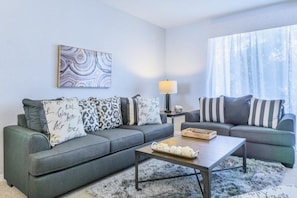 Living area - Vista Cay Casa Mystique 3 Bedroom Townhouse by RedAwning (Orlando)