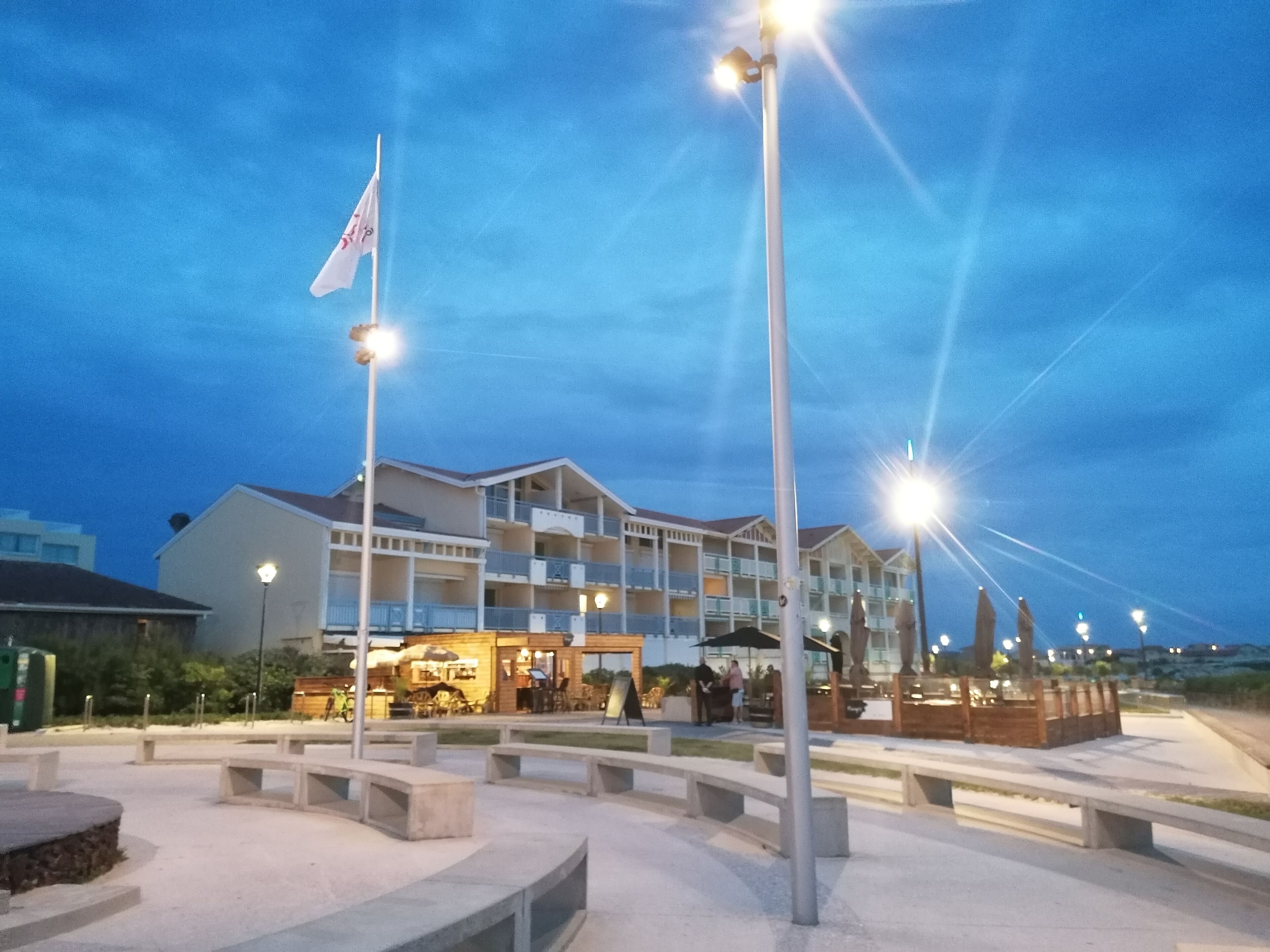 Overnattingsstedets uteområder