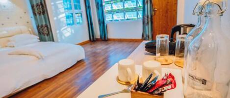 1 soverom og sengetøy