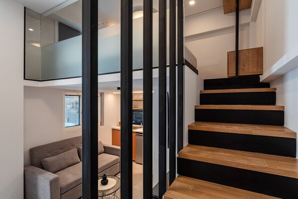 Elite Apartment | 1 bedroom, premium bedding, memory foam beds, in-room safe - DORADO ACCOMODATION (Heraklion)