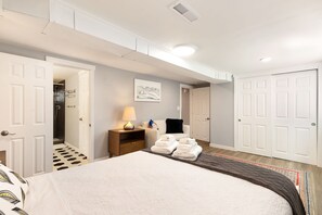 1 chambre, fer et planche à repasser, Wi-Fi gratuit, draps fournis