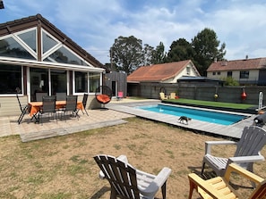 Una piscina climatizada