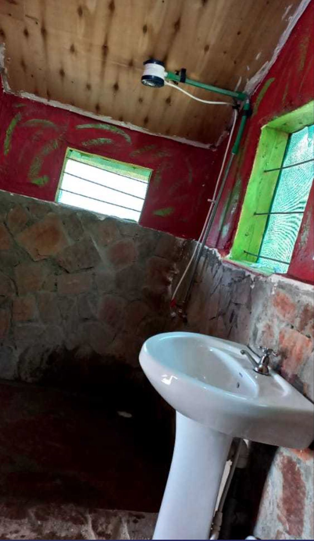 Shower, soap, shampoo