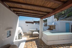 Exterior - Beautiful Villa at Panormos Mykonos (Mykonos)
