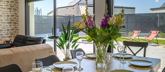 Villa Almaé - Maison neuve proche plages avec piscine chauffée