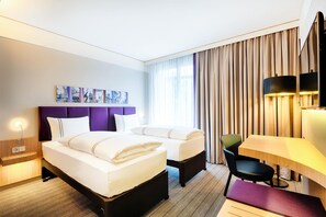 Standaard kamer, 1 twee- of 2 eenpersoonsbedden | Geluiddichte muren, gratis wifi
