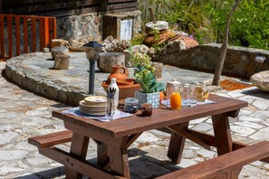 Restauration en plein air
