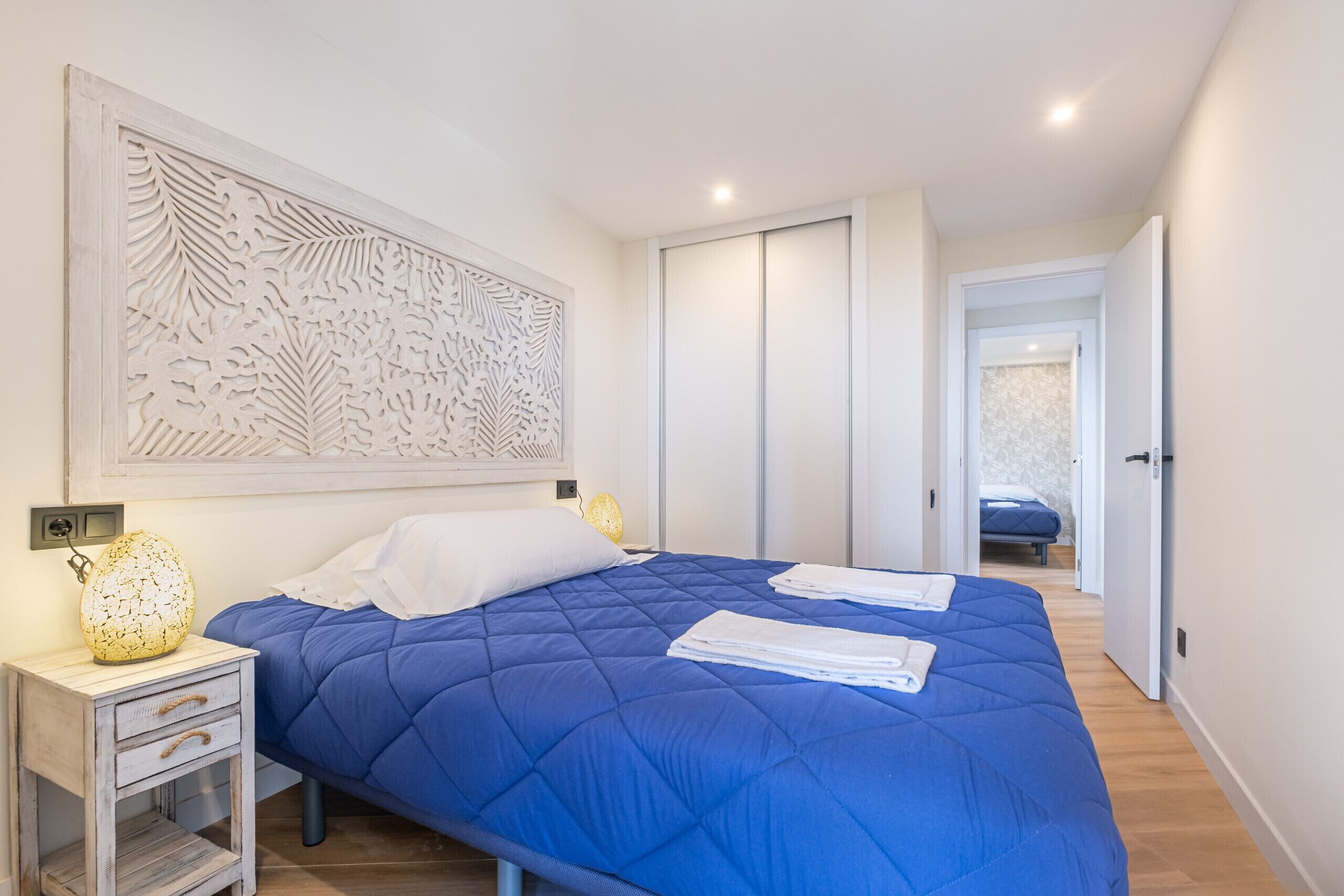 2 bedrooms, iron/ironing board, WiFi (free), bed sheets