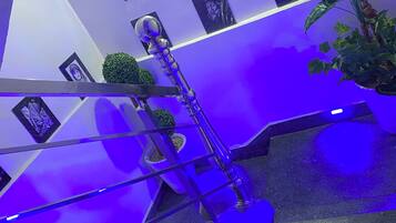 Handrails in stairways