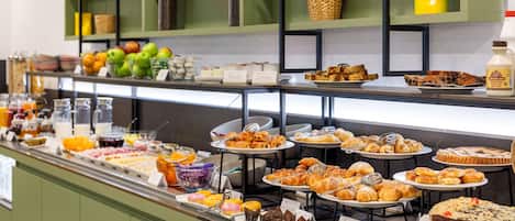 Daily buffet breakfast (EUR 15 per person)