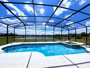 Piscine chauffée