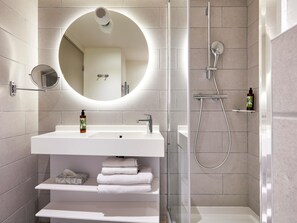 In-room safe, laptop workspace, blackout drapes, soundproofing