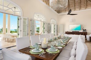 Dining - Villa Shambhala 5 BR (Long Bay)