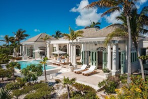 Et oppvarmet basseng