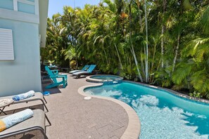 Beheizter Pool