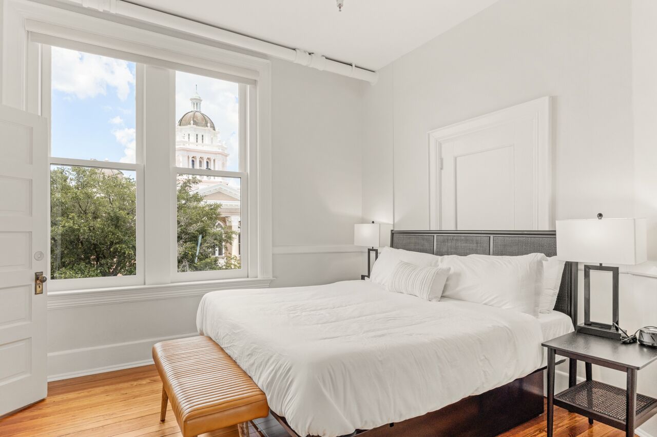 1 chambre, literie de qualité supérieure, matelas mémoire de forme