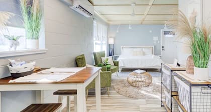 Modern Luxe Studio + Free Gated Parking + King Bed