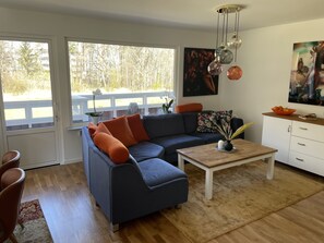 Living area - House with full comfort and near the sea. (Västra Götalands län)
