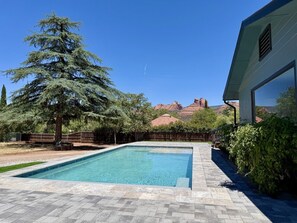 Pool - Luxe Uptown Retreat | New Pool + Red Rock Views (Sedona)