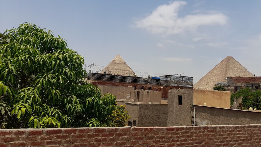 Rayan pyramids view