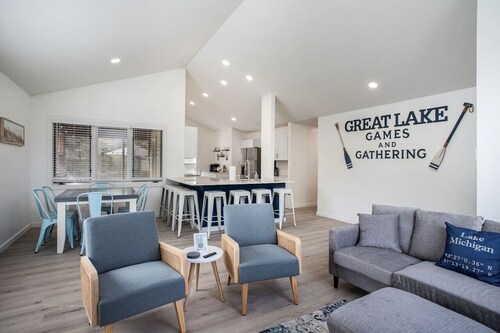 Arcade Game Room  Private Beach Access Fire Pit