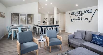 Arcade Game Room Private Beach Access Fire Pit