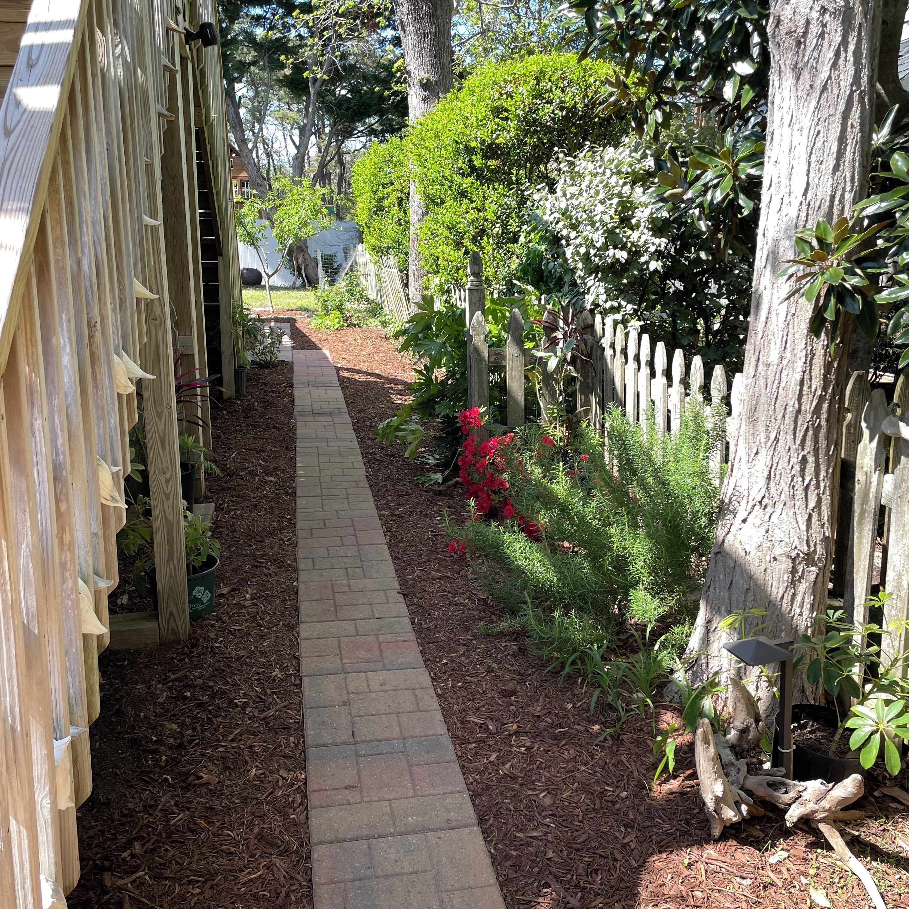 Overnattingsstedets uteområder