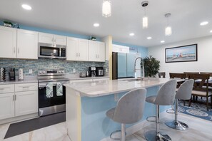 Fridge, microwave, oven, stovetop - Beach Getaway on Cocoa Beach (Cocoa Beach)