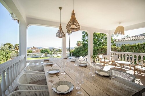 4-bedroom, 3-bathroom villa with a private pool, stunning sea and mountain views