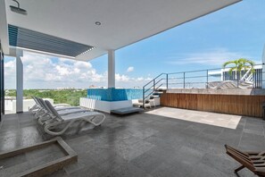 Terrace/patio - Condo in Tulum, Aldea Zama (Tulum)
