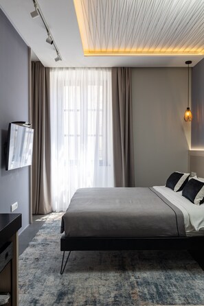 1 quarto, acesso de cortesia à internet, roupa de cama