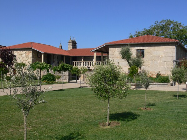 Voorkant van accommodatie