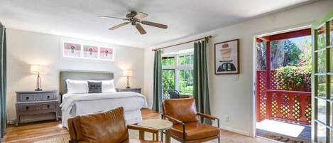 1 habitación, tabla de planchar con plancha, wifi gratis y ropa de cama