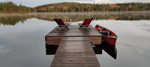 Tiny Off-Grid Cozy Cabin #3 on Secluded Lake