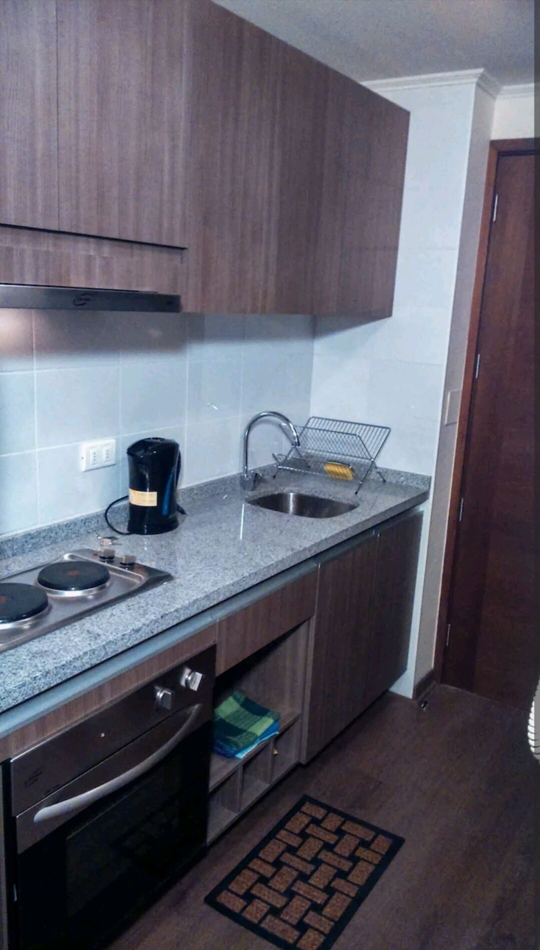 Microwave, oven, stovetop, electric kettle