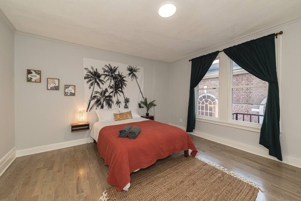 3 habitaciones, tabla de planchar con plancha y wifi 