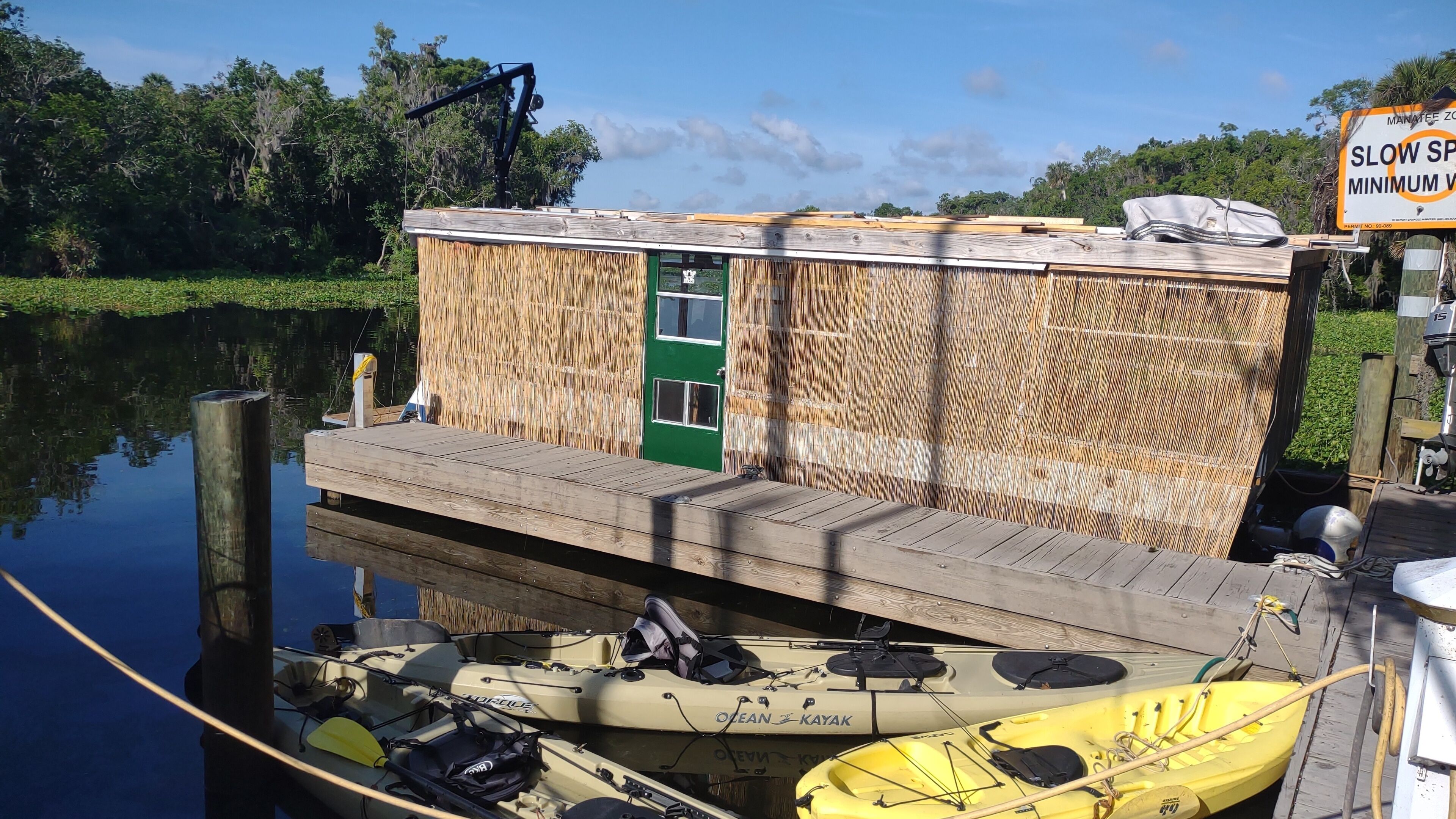 Houseboat Shanty on St Johns River Florida