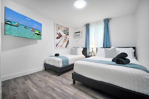 8 habitaciones, ropa de cama de alta calidad y colchones con pillow-top 