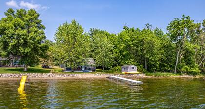 Lake Sallie Beach House with Game Room on the Sandy North Shore!