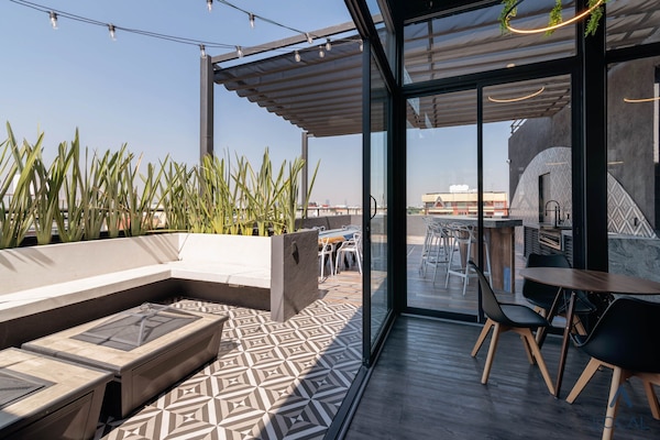 Rooftop terrace