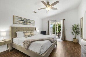 5 soverom, strykejern/-brett, reiseseng for barn og wi-fi (inkludert)