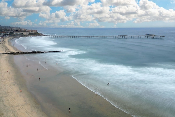 Southwest View of Ocean Beach Pier.