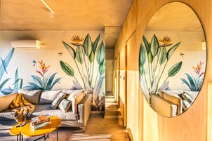 Penthouse | Wohnbereich | 40-Zoll-Smart-TV mit Digitalempfang, Fernseher, Netflix